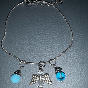 Angel charm bracelet